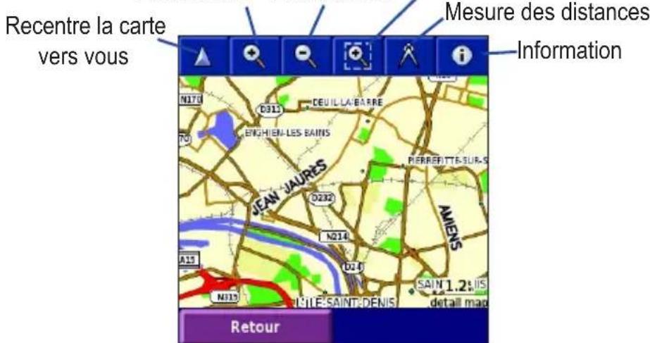 GARMIN iQue 3000 - Consultation de la carte - 4