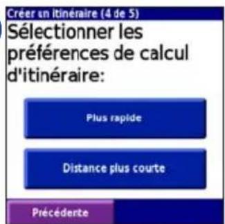 GARMIN iQue 3000 - Creation et enregistrement d'un nouvel itinétaire - 10