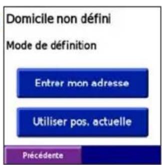GARMIN iQue 3000 - Creation d'un itinéraire vers votre domicile - 5