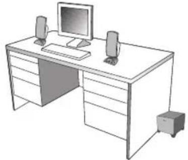 Cyber Acoustics CA3080 - SPEAKER PREPARATION - 1