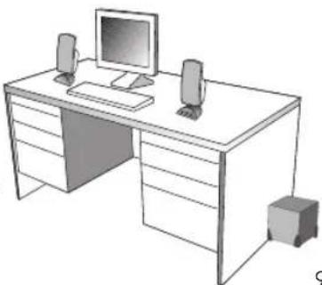 Cyber Acoustics CA3080 - PREPARACION DE LOS ALTAVOCES - 1