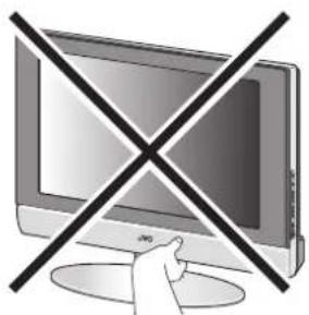 JVC LT23X576 - WARNING - 1