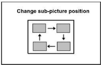 JVC LT23X576 - P r e h e MOVE button to change the position of sub-picture - 1