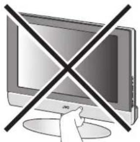 JVC LT17X576 - WARNING - 1