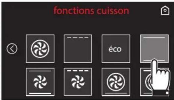 fonctions cuisson éco
