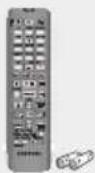 SAMSUNG MXHS8500 - Insertion des piles dans la télécommande - 3
