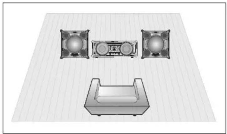 SAMSUNG MXFS8000 - Connecting the Speakers - 1