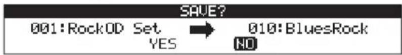 ZOOM G5n - Sauvegarde de patches - 6