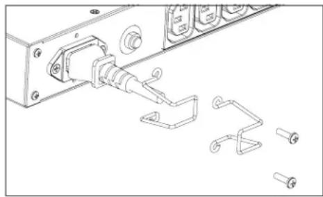 Furman PLPLUS C E - ABRAZADERA DE SEGURIDAD PARA EL CABLE DE CA DE ENTRADA: - 1