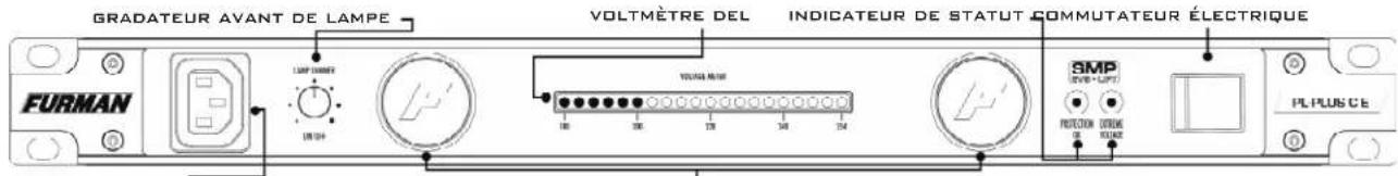 Furman PLPLUS C E - PL-PLUS C E PANNEAU AVANT - 1