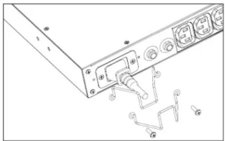 Furman PLPro DMC E - INLET AC CORD SECURITY CLAMP: - 1