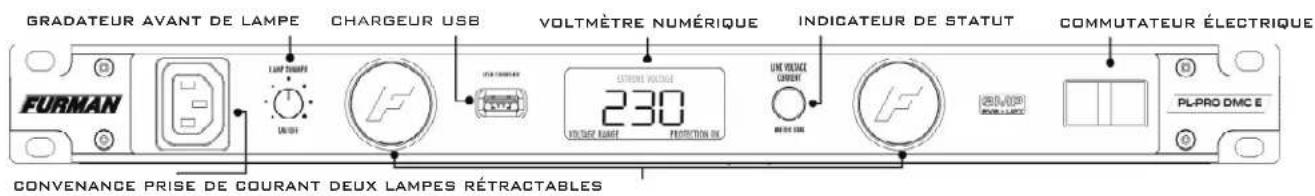 Furman PLPro DMC E - PL-PRO DMC E PANNEAU AVANT - 1