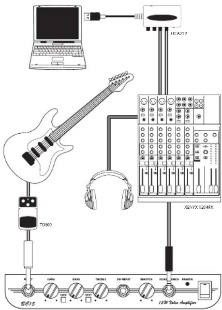 Bugera BC15 - BUGERA BC15 Hook-Up - 2