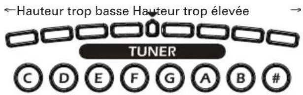 ZOOM AC2 - Emploi de l'accordeur - 2