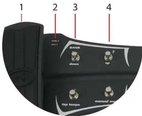 PEAVEY Sanpera II - MODO DE CALIBRAÇÃO: - 1