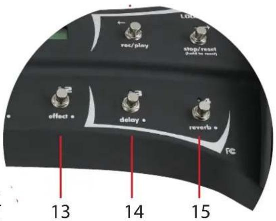 PEAVEY Sanpera II - Présélection 4/Reverb - 1