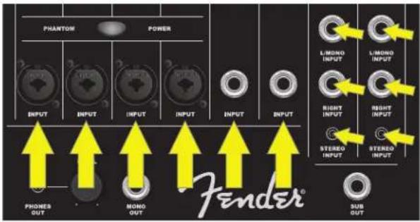 FENDER Passport Venue Series 2 - KABEL K REPROSOUTAVÁM/NAPAJECI KABEL - 4