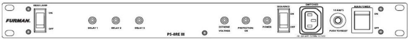 Furman PS8RE III - Stromanzeige - 1