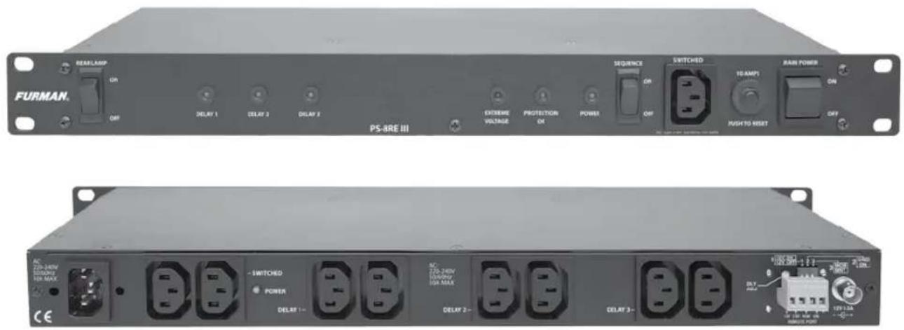 Furman PS8RE III - Acondicionador de potencia/secuenciador - 1