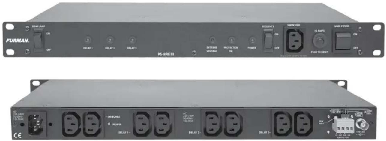 Furman PS8RE III - Power Conditioner / Sequencer - 1
