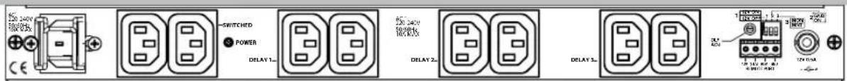 Furman PS8RE III - Interruptor de encendido/apagado principal : - 1