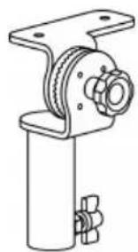 DB Technologies L 160 D - Utilizzo con supporto piantana 25mm - Use with 25mm stand Anwendung mit 25 mm ständer - Utilisation avec le stand de 25mm - 1