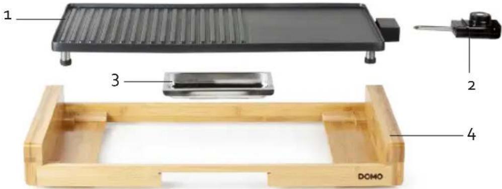 DOMO DO8311TP - PARTS - 1
