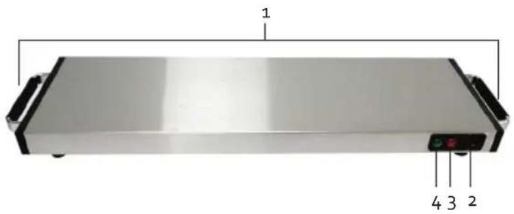 DOMO DO9202WP - PARTS - 1