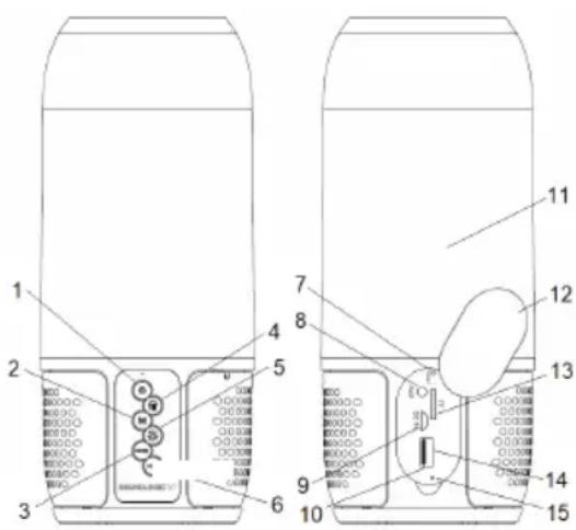V-TAC VT7456 - PEÇAS DE DESCRÍNZO - 1