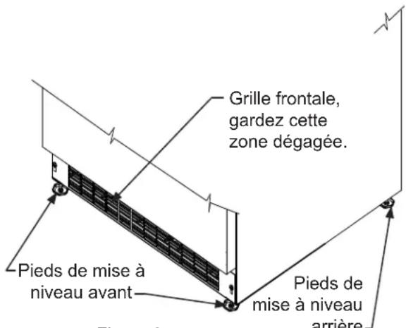 Marvel MO24FAS1RS - Dégagements par rapport à l'armoire - 1