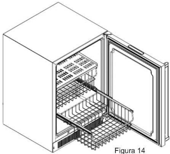 Marvel MO24FAS1RS - el congelador - 1