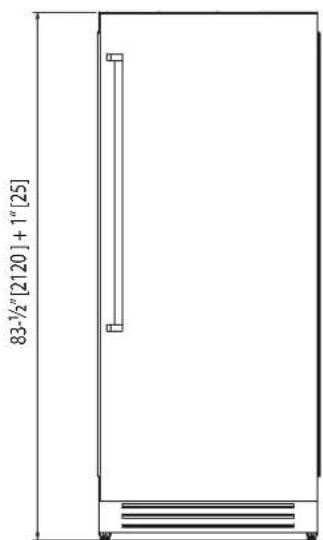 Hestan KRPR36YW - INSTALLATION CUT-OUT - KRB MODELS - SS OR COLOR - 14