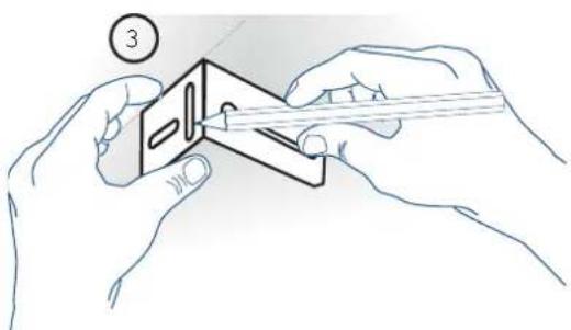 Hestan KRPR36YW - MOUNTING SAFETY ANTI-TIP BRACKETS - KRP series - 2