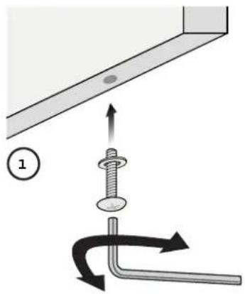 Hestan KRPR36YW - MOUNTING OVERLAY PANELS TO DRAWERMOUNTING OVERLAY PANELS TO DRAWEI - 1