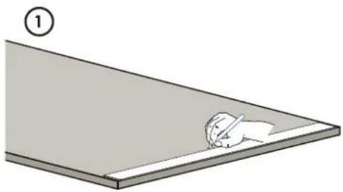 Hestan KRPR36YW - Layout procedure: Layout procedure: - 1