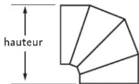 Hestan KVC42WH - Coude et hauteurs de transition - 1