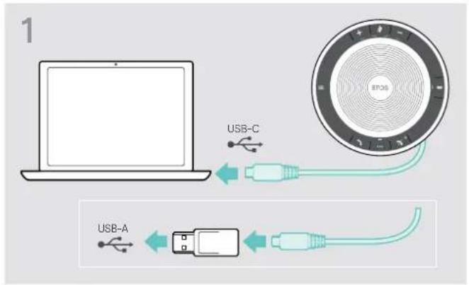 SENNHEISER EXPAND SP 30 - Mettre à jour le firmware du speakerphone - 1