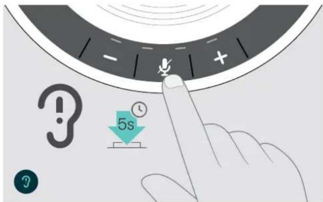 SENNHEISER EXPAND SP 30 - Activation/désactivation des messages vocaux - 1