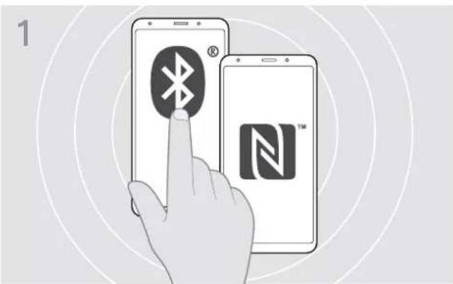 SENNHEISER EXPAND SP 30 - B: Appairer le Speakerphone et un apparéil mobile via NFC™ - 1