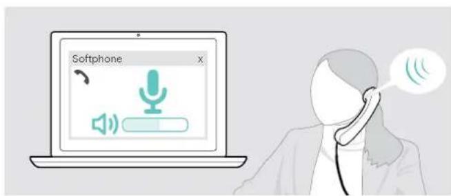 SENNHEISER EXPAND SP 30 - Réglage du volume du microphone du speakerphone pour les softphones - 1