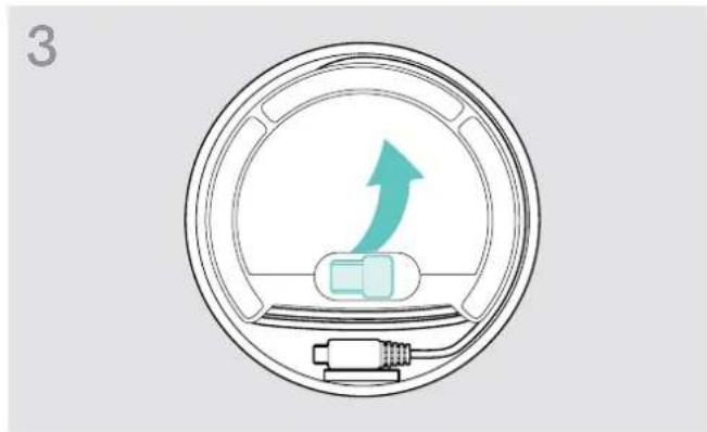 SENNHEISER EXPAND SP 30 - D: Connecter le dongle Bluetooth® à un ordinateur et appairer le Speakerphone - 3