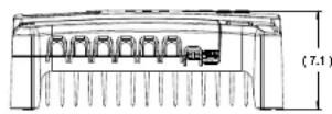 Morningstar EcoBoost MPPT - DIMENSIONES (centimetros) - 2
