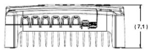 Morningstar EcoBoost MPPT - DIMENSIONS (centimètres) - 2