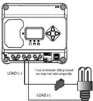 Morningstar EcoBoost MPPT - STEP 6: Load Connections - see diagram below - 1