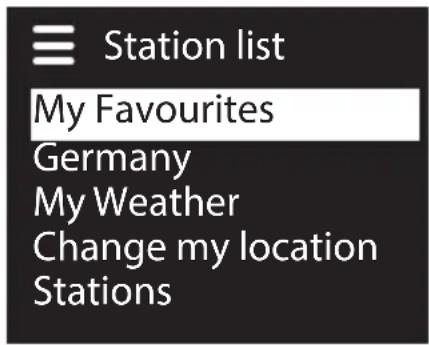 MEDION LIFE P85025 (MD 86955) - Sélection de services radio - 1