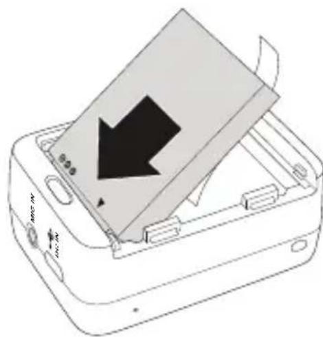 MEDION LIFE S47015 (MD 87005) - Akku einsetzen - 2