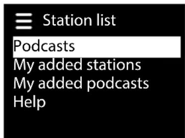 MEDION P85295 (MD 88295) - Selezione dei servizi radio - 2