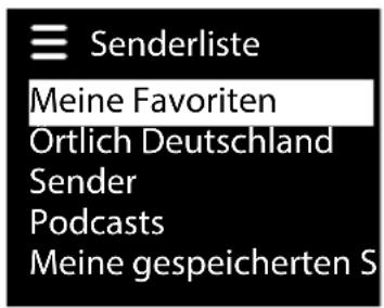 MEDION P85295 (MD 88295) - Radiodienste auswahlen - 1