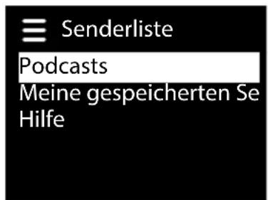 MEDION P85295 (MD 88295) - Radiodienste auswahlen - 2