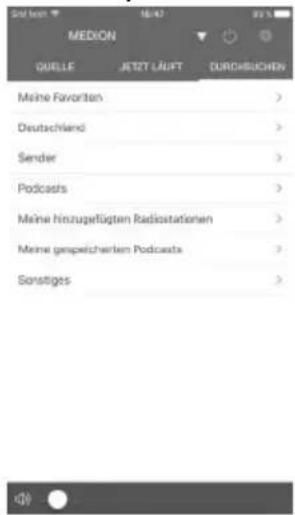 MEDION P85295 (MD 88295) - Gebruik van de app - 5